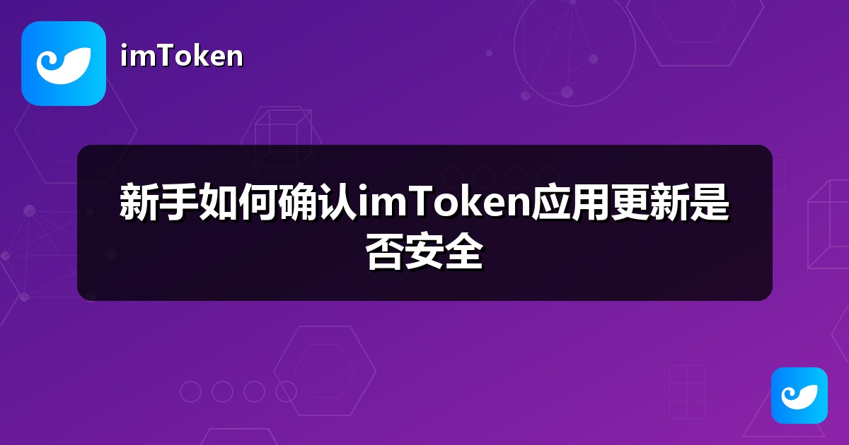 新手如何确认imToken应用更新是否安全